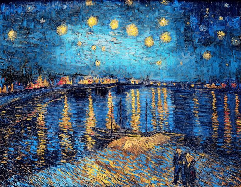 Starry Night Over the Rhone